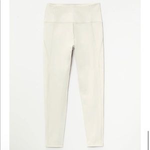 Girlfriend Collective Ivory Leggings - NWT